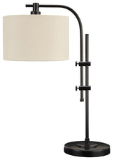 Baronvale - Metal Accent Lamp Black Table Lamps by Signature Design by Ashley® | Bel Furniture