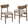 Parkridge - Dining Side Chair (Set of 2) Dark Brown by Coaster Fine Furniture | Bel Furniture