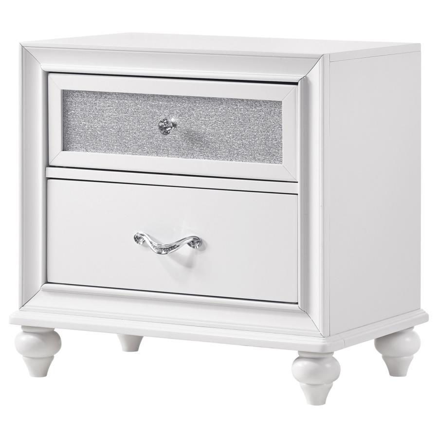 Barzini - 2-drawer Nightstand by CoasterEveryday | Bel Furniture