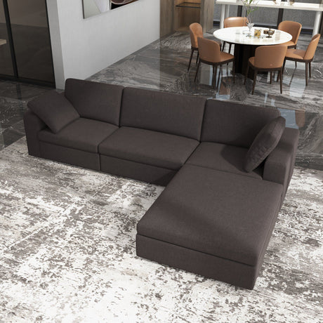 Cecilia - Modular Corner Sectional Modern Sofa - view 13