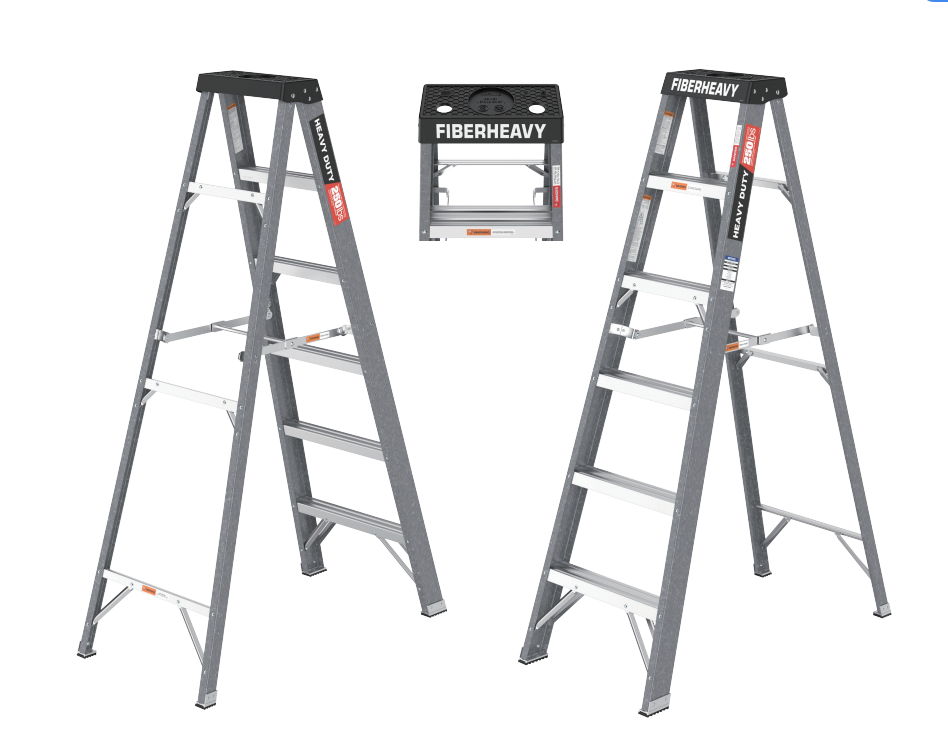 High Quality Fibreglass Step Ladder