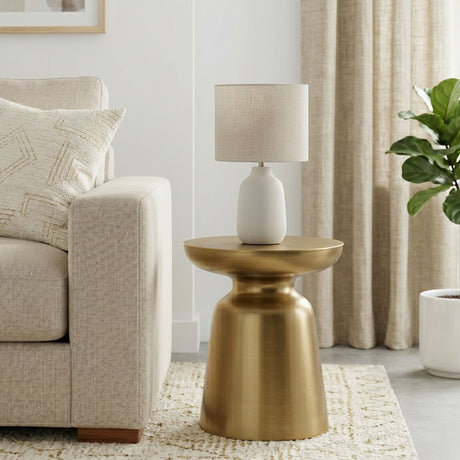 Toby - Handcrafted Metal Accent Table - view 16