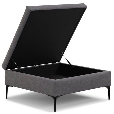 Rebecca - Multifunctional Coffee Table Storage Ottoman With Lift Up Lid - view 48