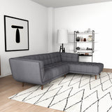 Addison - L Shape Sectional Sofa Tufted