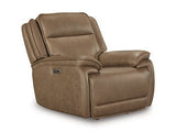 Glencroft - Power Recliner / Adjustable Headrest - Sahara