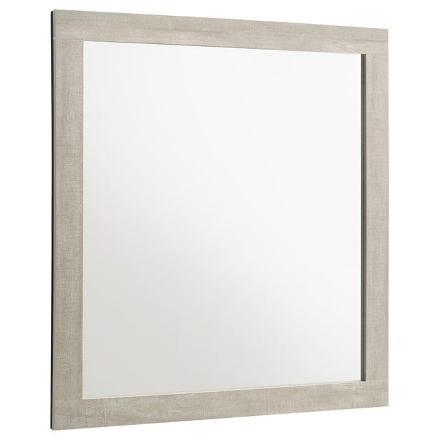 Trenton - Dresser Mirror - Rustic Cream by Coaster Fine Furniture | Bel Furniture