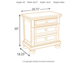 Porter - Dark Brown - Two Drawer Night Stand by Millennium® by Ashley | Bel Furniture