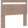 Flannia - Youth Panel Headboard Gray Full by Signature Design by Ashley® | Bel Furniture