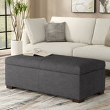 Gabbie - Coffee Table Upholstered Storage Ottoman