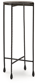 Newgoren - Clear / Black - Accent Table by Signature Design by Ashley® | Bel Furniture