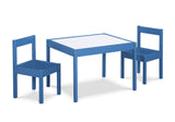 Gibson - 3-Piece Dry Erase Kids Table & Two Chair Set by Simple Living | Bel Furniture