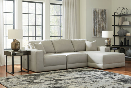 Next-gen - Sectional Gray 3 Pc. Right Arm Facing Corner Chaise Sectional by Benchcraft® | Bel Furniture