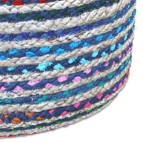 Margo - Handcrafted Round Pouf - view 18