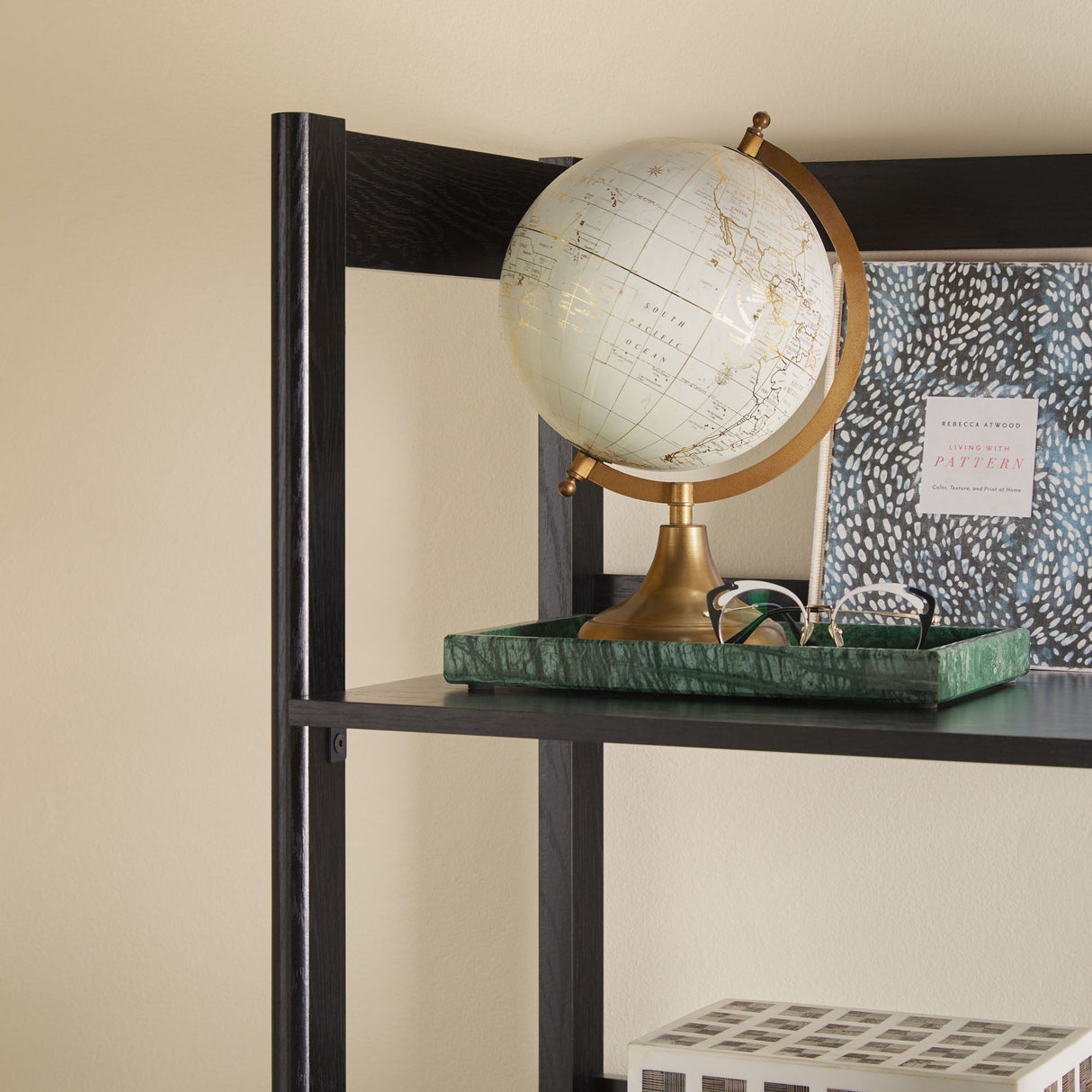 Transitional Narrow Bookshelf With Drawer On Bottom by Walker Edison | Bel Furniture