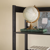 Transitional Narrow Bookshelf With Drawer On Bottom by Walker Edison | Bel Furniture