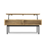 Reeves - Lift Top Coffee Table - Natural by Simpli-Home | Bel Furniture