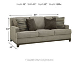 Kaywood - Granite - Sofa by Signature Design by Ashley® | Bel Furniture