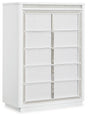 Chalanna - White - Five Drawer Chest by Signature Design by Ashley® | Bel Furniture