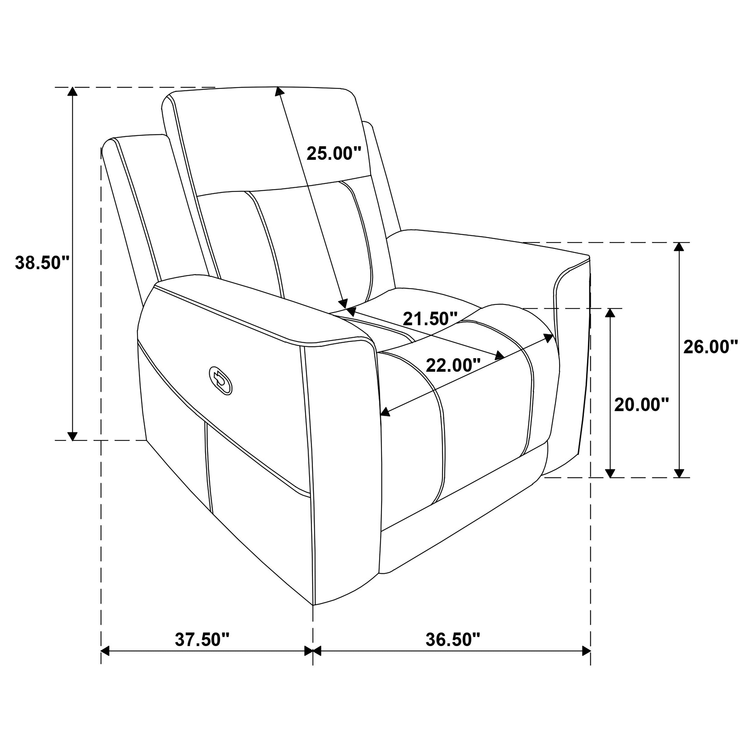 Brentwood - Upholstered Recliner Chair