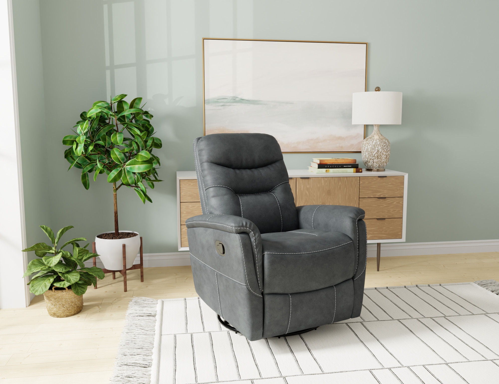 Korka - Swivel Gliding Recliner