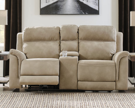 Next-Gen Durapella - Reclining Power Loveseat With Console - view 19