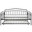 Fox - Daybed With Twin Trundle Black Twin by House & Home Furniture | Bel Furniture