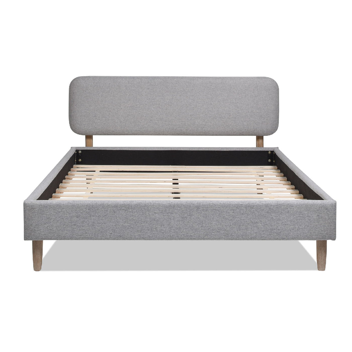 Diego - Low Upholstered Platform Bed by Jennifer Taylor Home | Bel Furniture