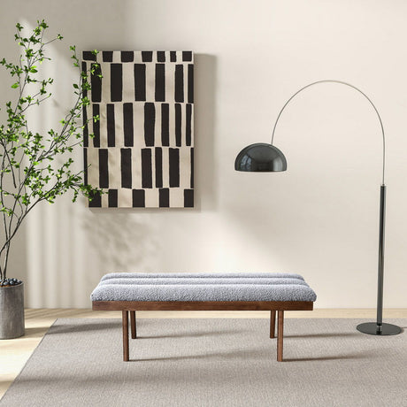 Warren - Bench - Ash Gray - view 9