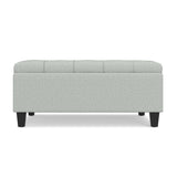 Harrison - Coffee Table Storage Ottoman Lift Top - Stone Gray