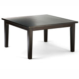 Eastwood - Square Dining Table - Java Brown by Simpli-Home | Bel Furniture