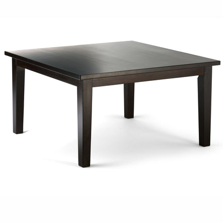 Eastwood - Square Dining Table - Java Brown by Simpli-Home | Bel Furniture
