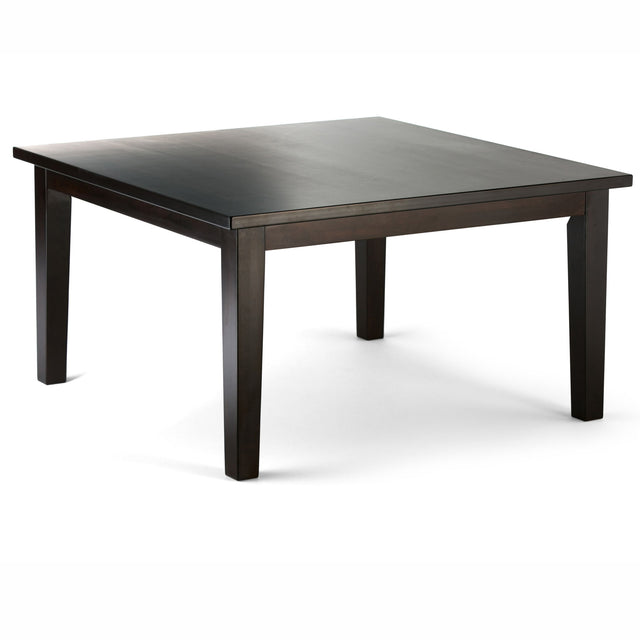 Eastwood - Square Dining Table - Java Brown by Simpli-Home | Bel Furniture