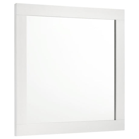 Caraway - Dresser Mirror White by Coaster Fine Furniture | Bel Furniture