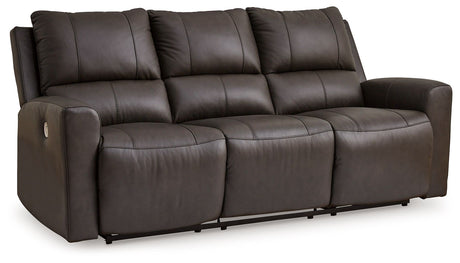 Boxmere - Storm - Reclining Power Sofa by Signature Design by Ashley® | Bel Furniture