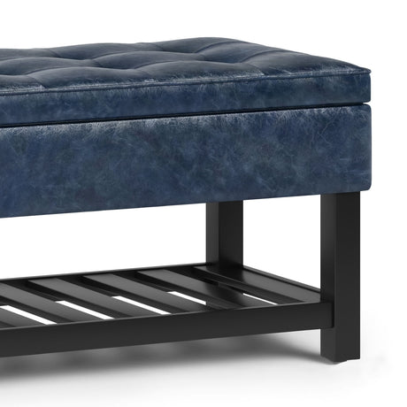 Cosmopolitan - Storage Ottoman Bench With Open Bottom - view 49