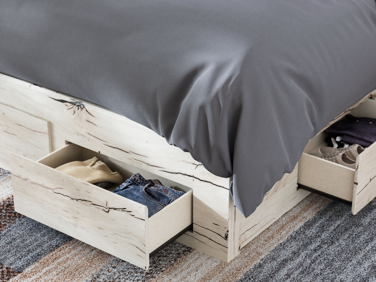 Lawroy - Panel Bed With Storage by Signature Design by Ashley® | Bel Furniture