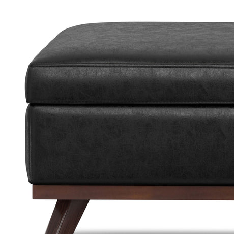 Owen - Multifunctional Square Coffee Table Storage Ottoman - view 81