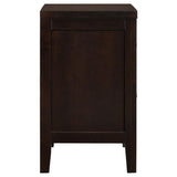 Carlton - 2-Drawer Nightstand - Cappuccino by CoasterEveryday | Bel Furniture