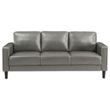 Ruth - Upholstered Track Arm Sofa Set by Coaster Fine Furniture | Bel Furniture
