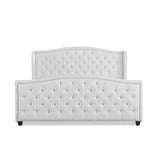Marcella - Upholstered Shelter Headboard Bed Set by Jennifer Taylor Home | Bel Furniture