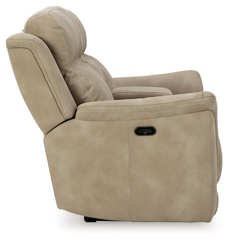 Next-Gen Durapella - Reclining Power Loveseat With Console - view 20