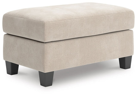 Willarae - Taupe - Ottoman by Benchcraft® | Bel Furniture