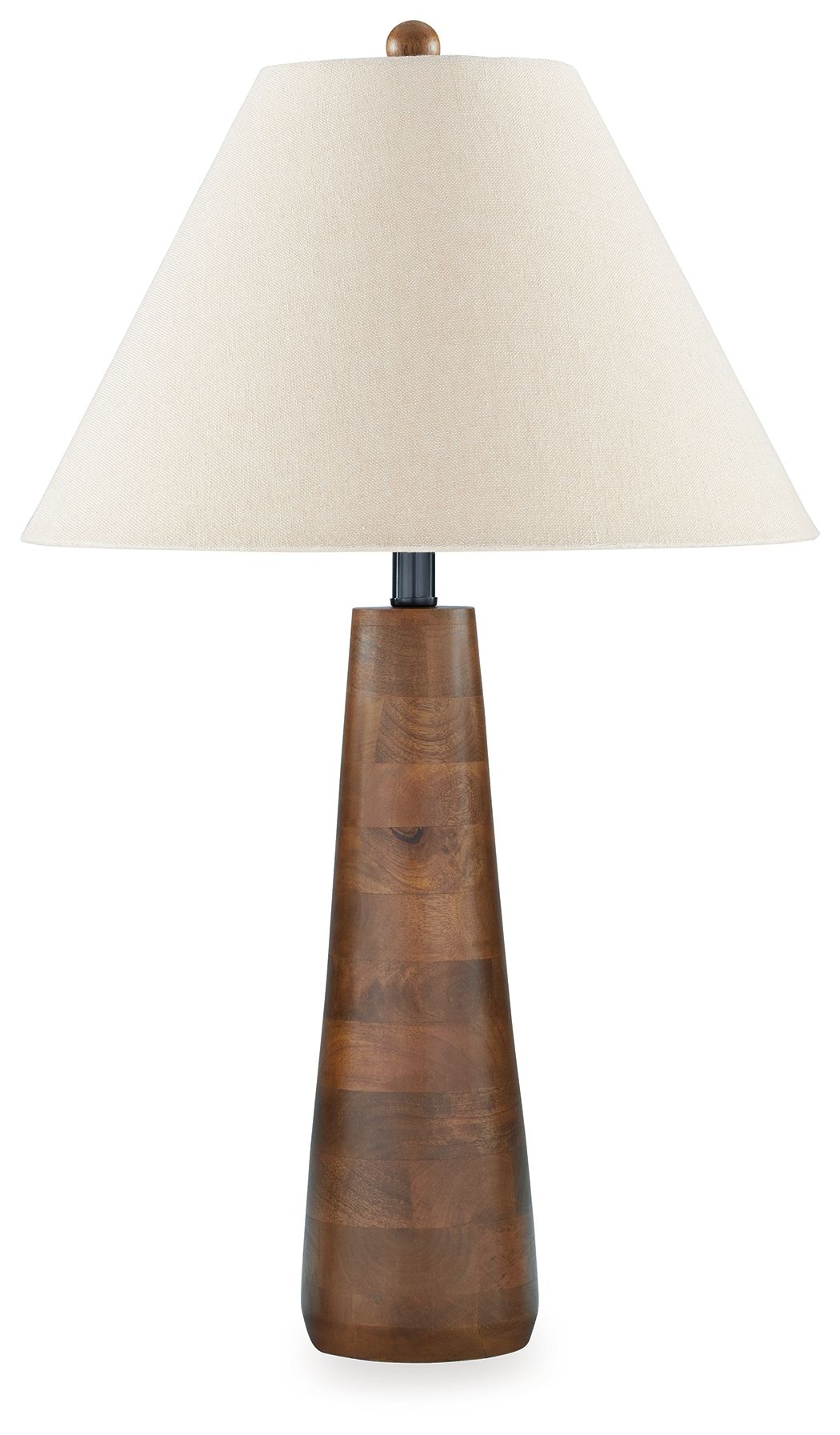 Danset - Wood Lamp Dark Brown Table Lamps by Signature Design by Ashley® | Bel Furniture