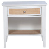 Bexhill - 1-Drawer Nightstand Bedside Table - White by Coaster Fine Furniture | Bel Furniture