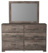 Ralinksi - Dresser, Mirror Gray Dresser & Mirror by Signature Design by Ashley® | Bel Furniture