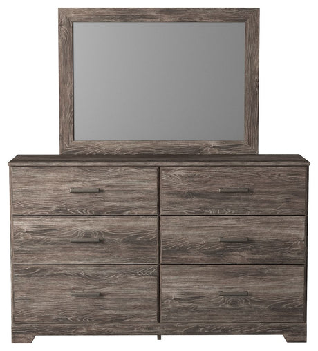 Ralinksi - Dresser, Mirror Gray Dresser & Mirror by Signature Design by Ashley® | Bel Furniture