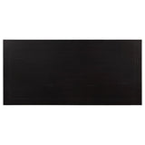 Parkins - Rectangular Dining Table - Rustic Espresso by CoasterEssence | Bel Furniture