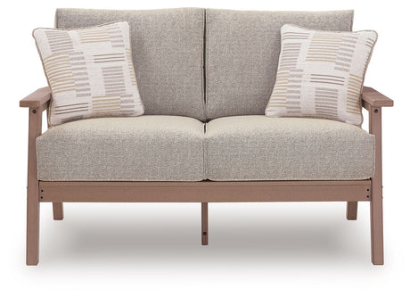 Grover Beach - Loveseat With Cushion - Driftwood - view 5