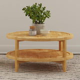 Camillo - Round Solid Wood Table by Coaster Fine Furniture | Bel Furniture