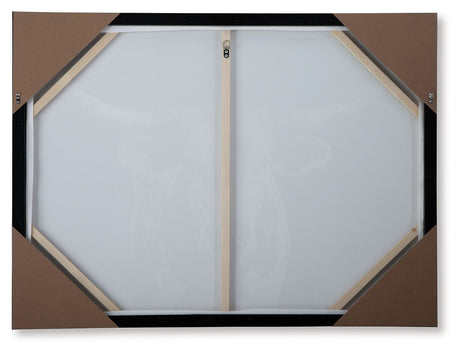 Harlandale - Black / White / Brown - Wall Art by Signature Design by Ashley® | Bel Furniture